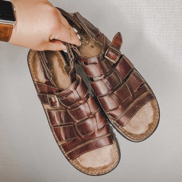UNIONBAY Other - Union Bay | Mens Leather Strappy Sandals 13